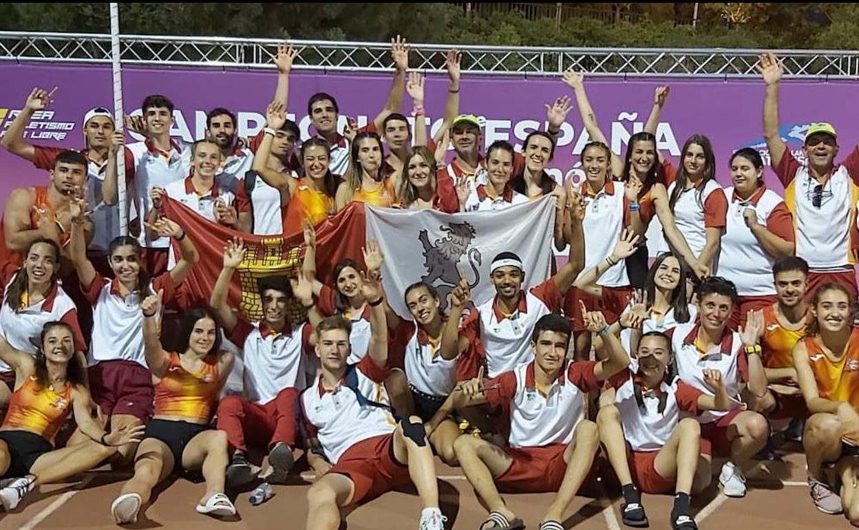 Expedición de Castilla y León al Nacional celebrado en Granollers. 