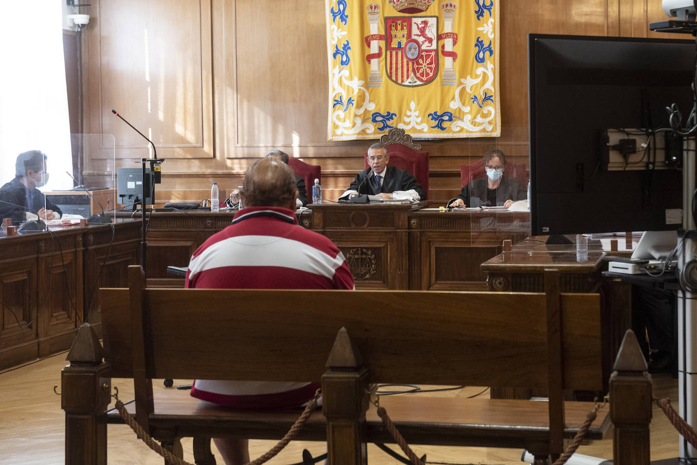 El acusado, durante el juicio celebrado este martes.