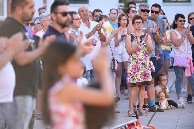 Fotos: Santovenia enmudece para condenar los crímenes y pedir más seguridad