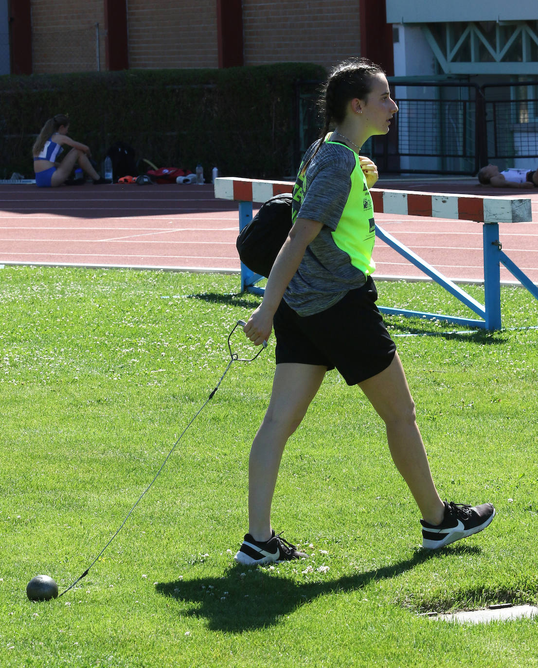 Jornada de atletismo en Segovia.