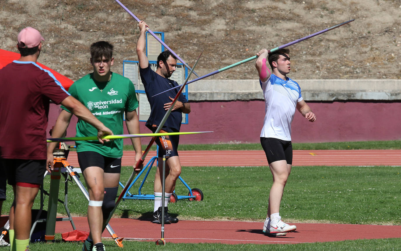 Jornada de atletismo en Segovia.