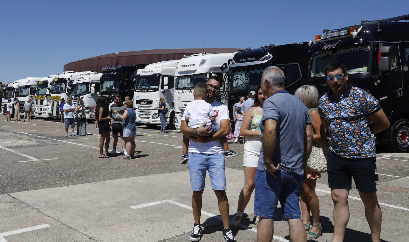 Fotos: Los transportistas de Palencia, en su fiesta