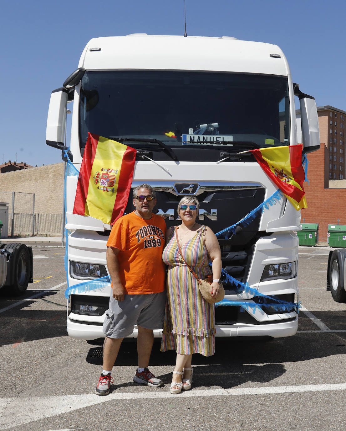 Fotos: Los transportistas de Palencia, en su fiesta