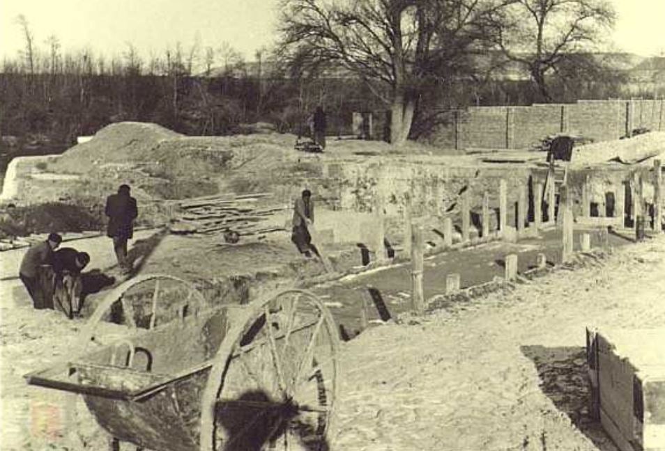 Fotos: La construcción del tercer paso sobre el Pisuerga (1953-1960)