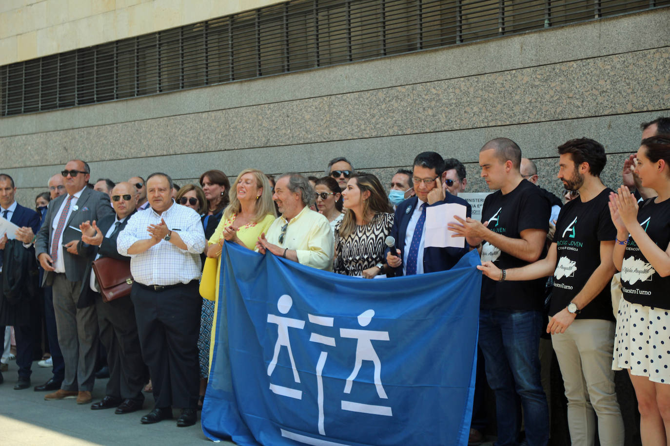 Los abogados de Valladolid reclaman que el salario de oficio se equipare al resto de España