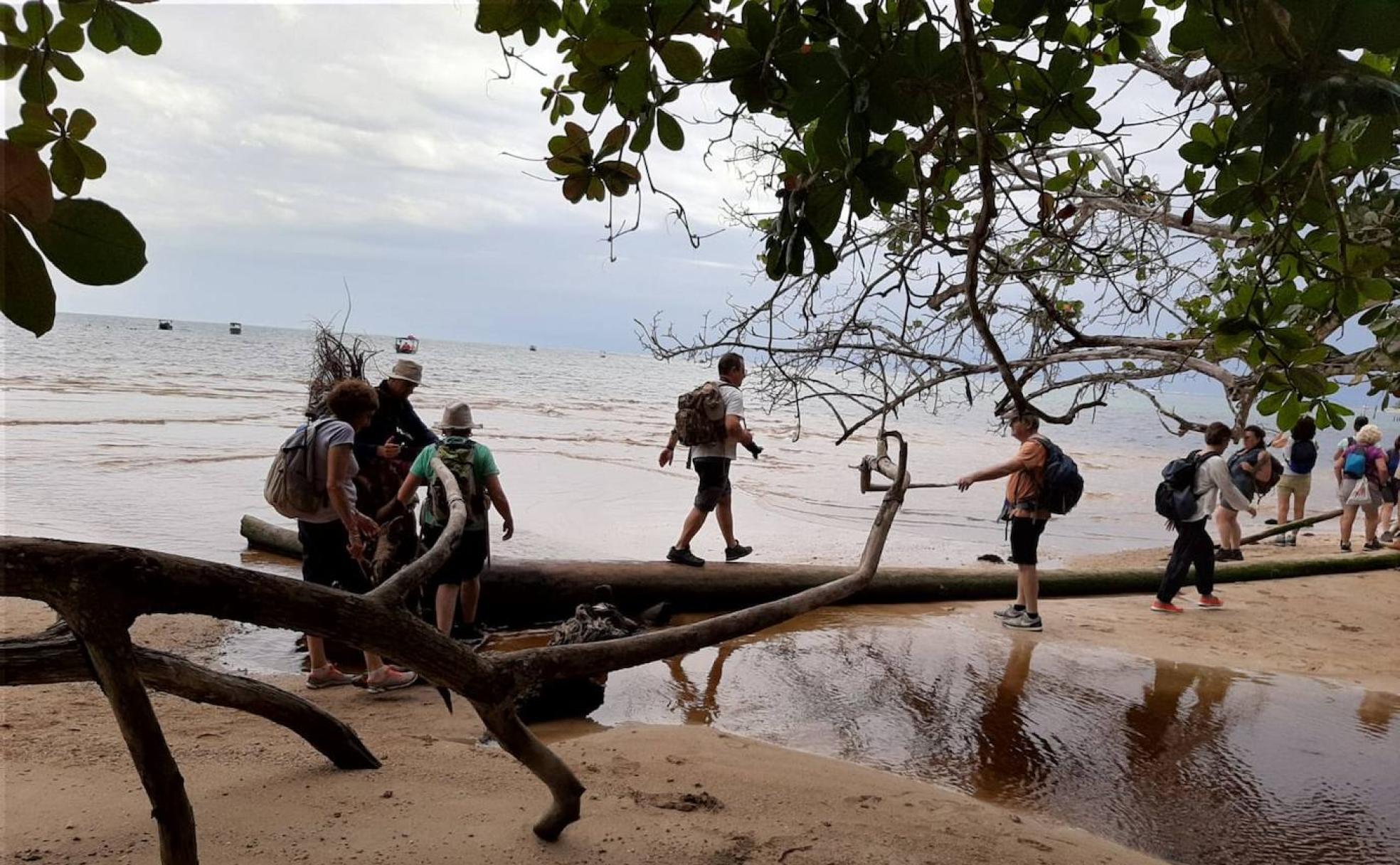 Una expedición anterior en Costa Rica.