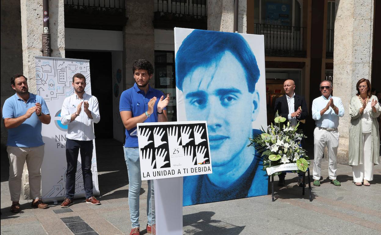 Homenaje este viernes a Miguel Ángel Blanco por parte de Nuevas Generaciones de Palencia. 