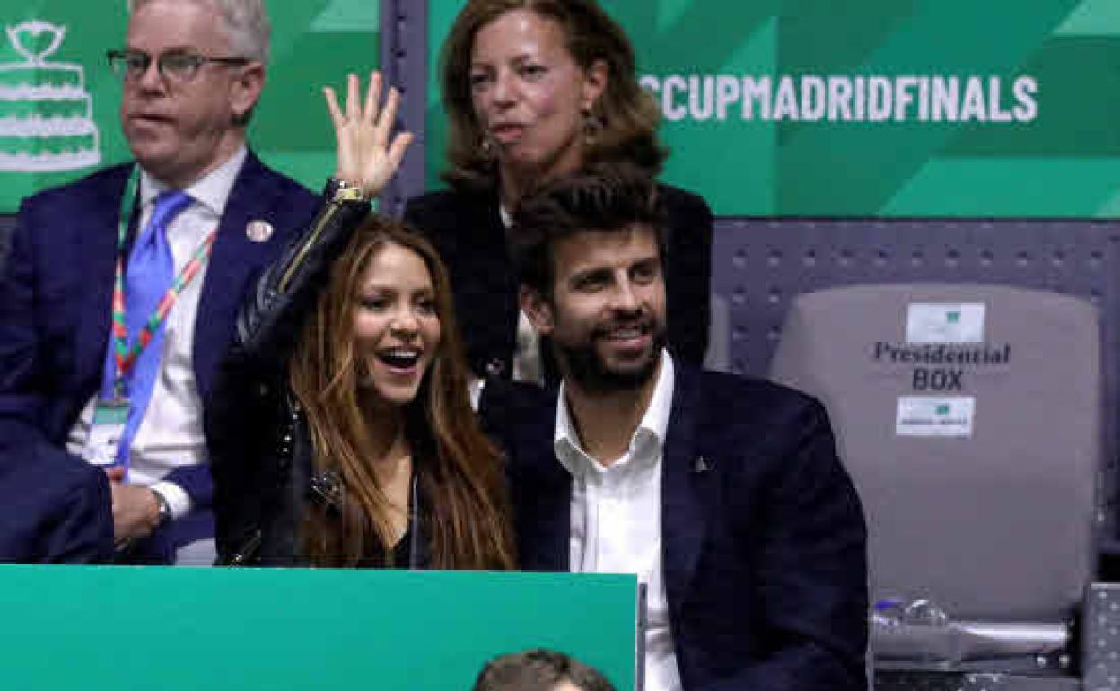Gerard Piqué con un Shakira en una imagen de archivo. 