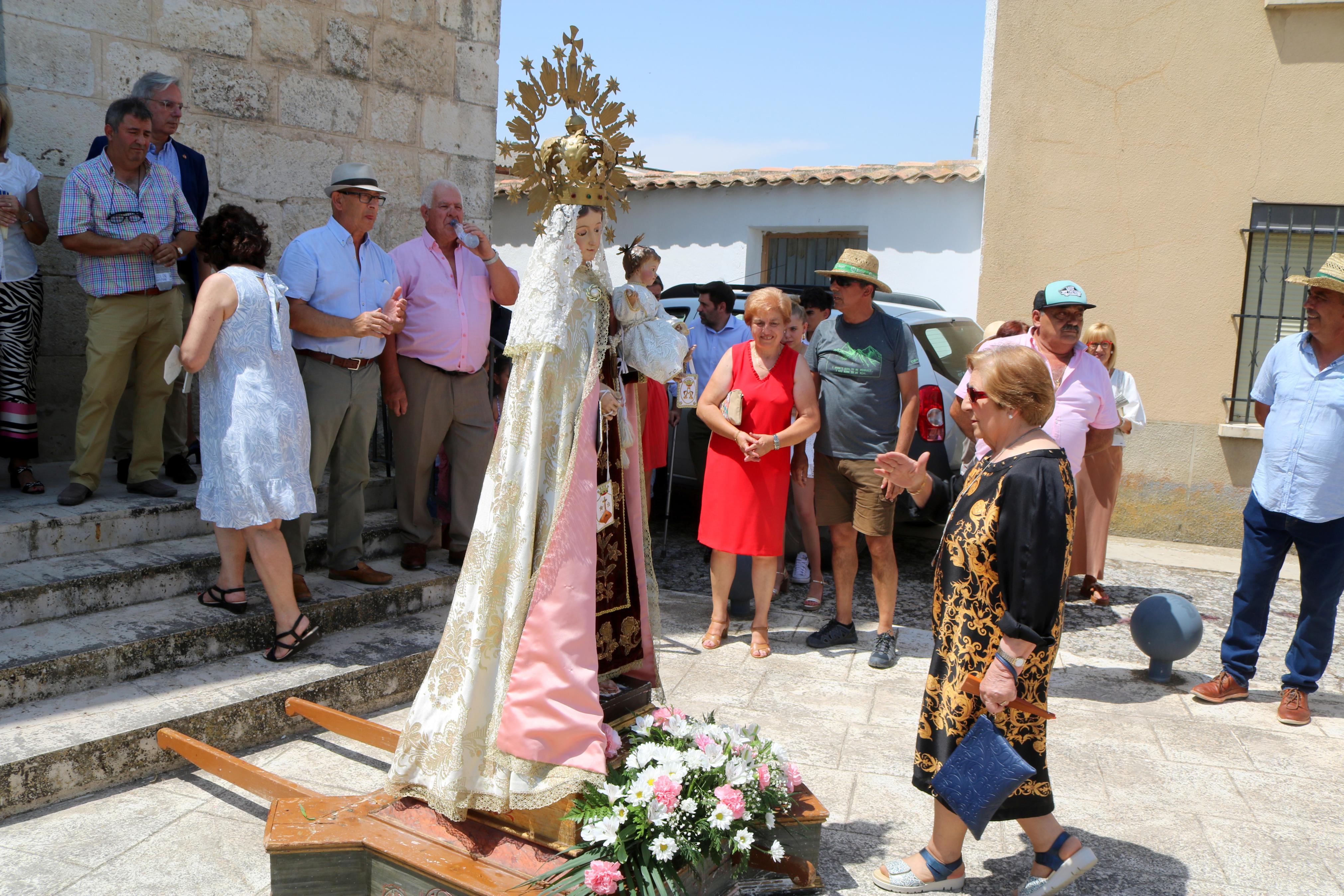 Cevico Navero celebró con todos los honores sus fiestas en honor de la Virgen del Carmen