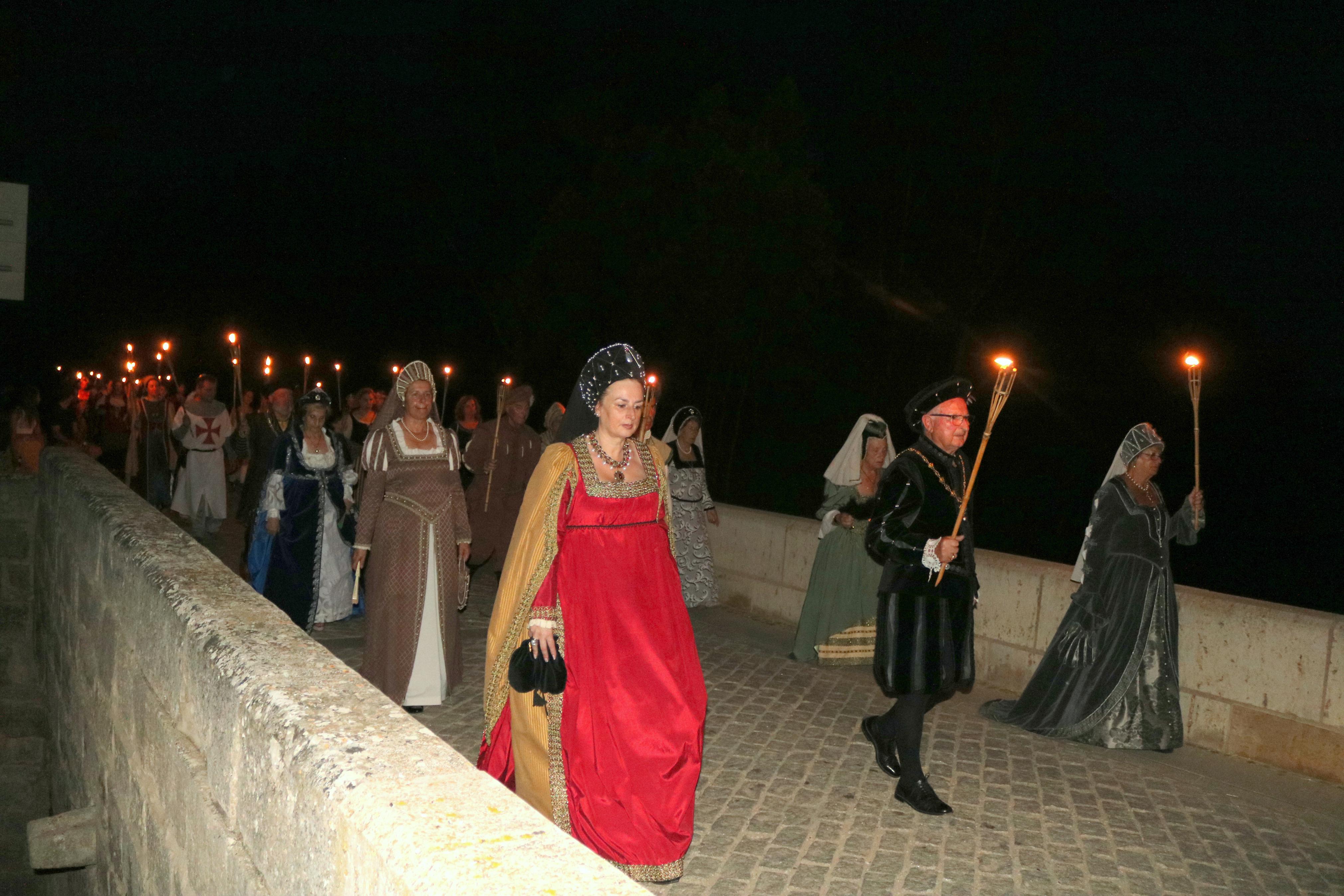 Torquemada recrea su historia con la representación del nacimiento de la infanta Catalina