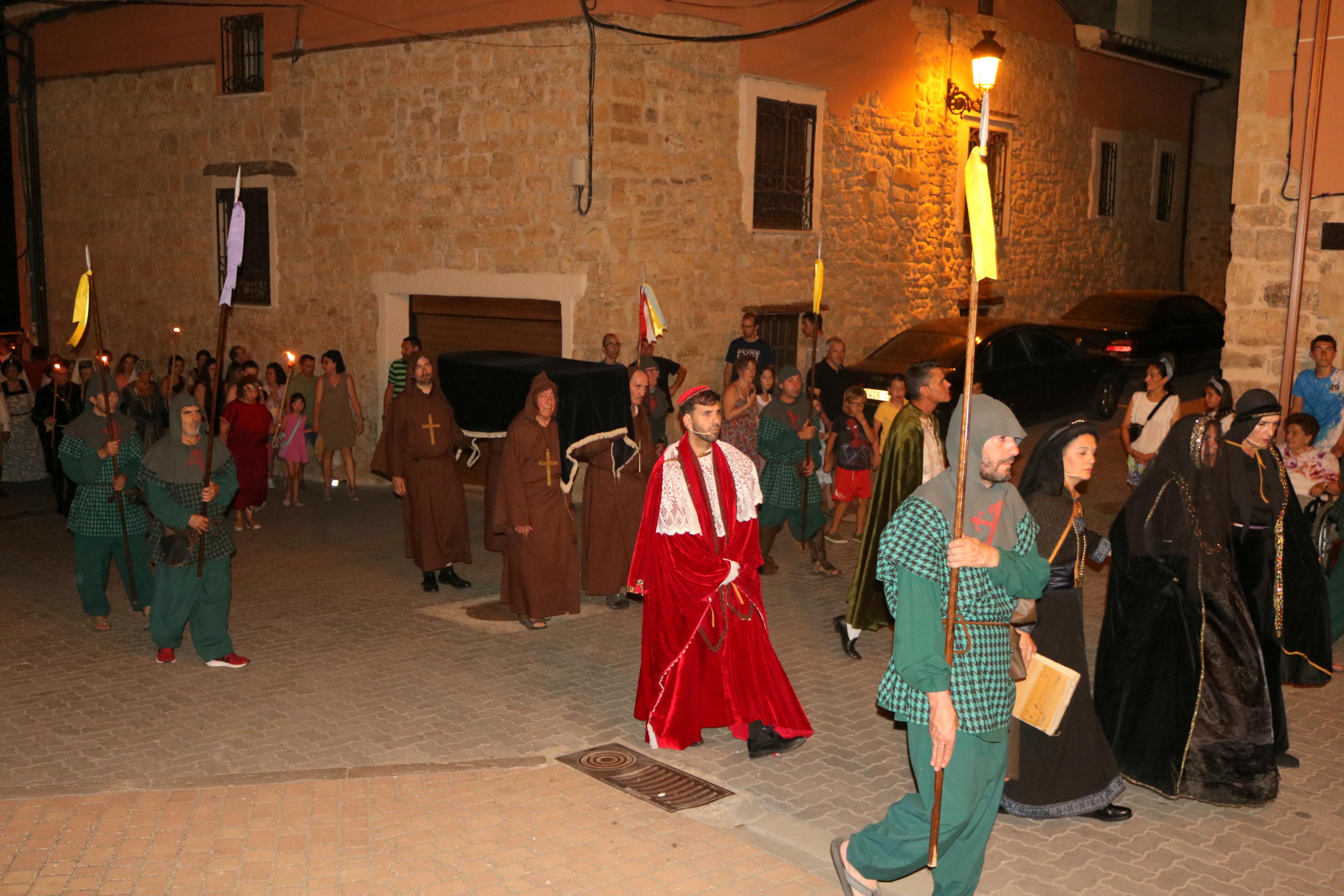 Torquemada recrea su historia con la representación del nacimiento de la infanta Catalina