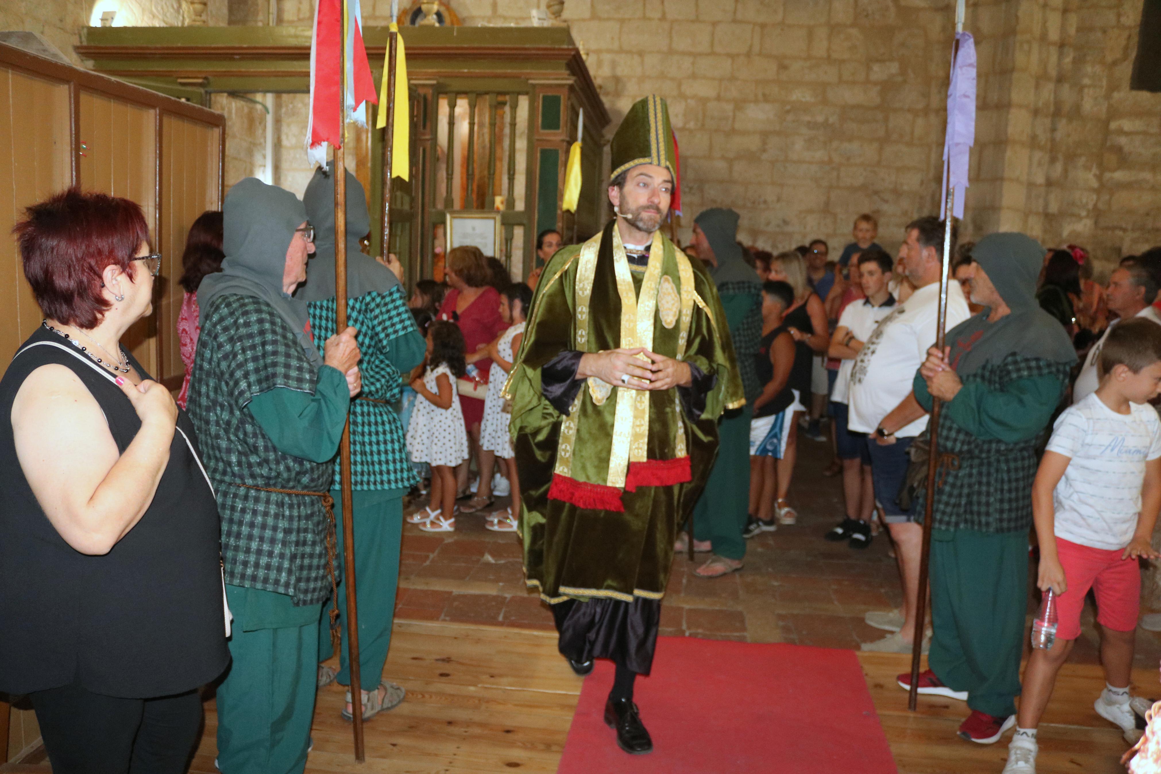 Torquemada recrea su historia con la representación del nacimiento de la infanta Catalina