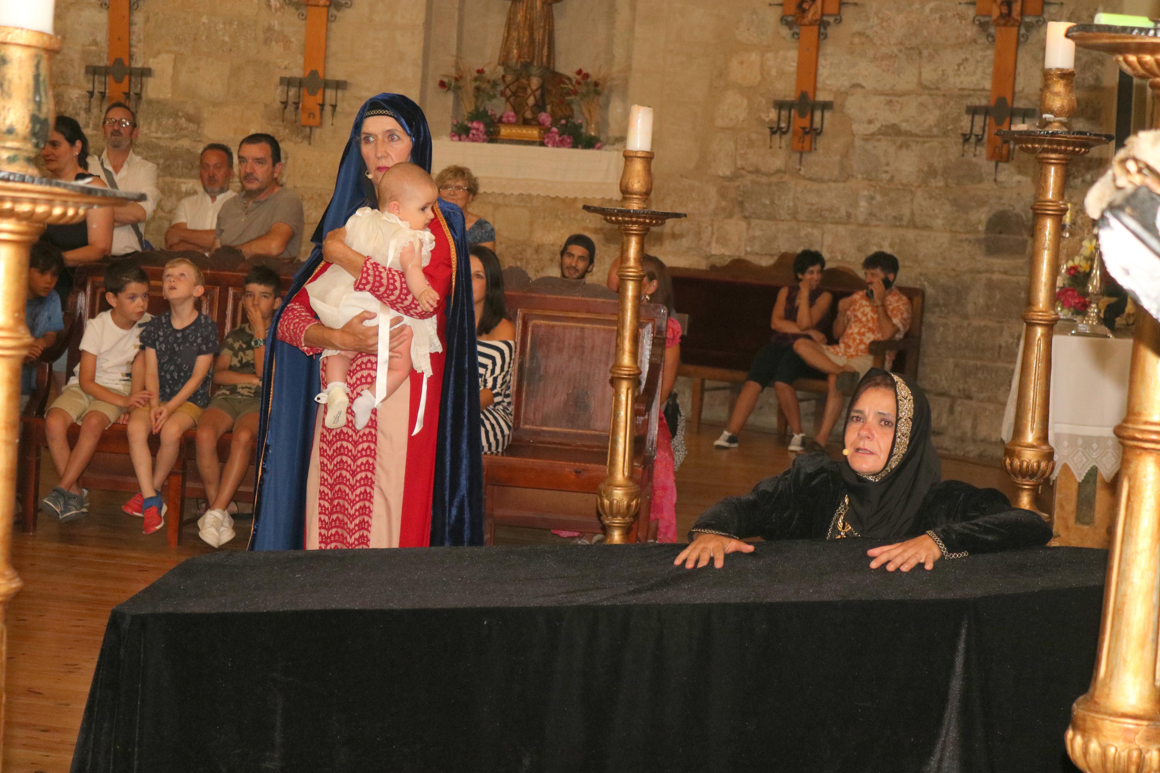Torquemada recrea su historia con la representación del nacimiento de la infanta Catalina
