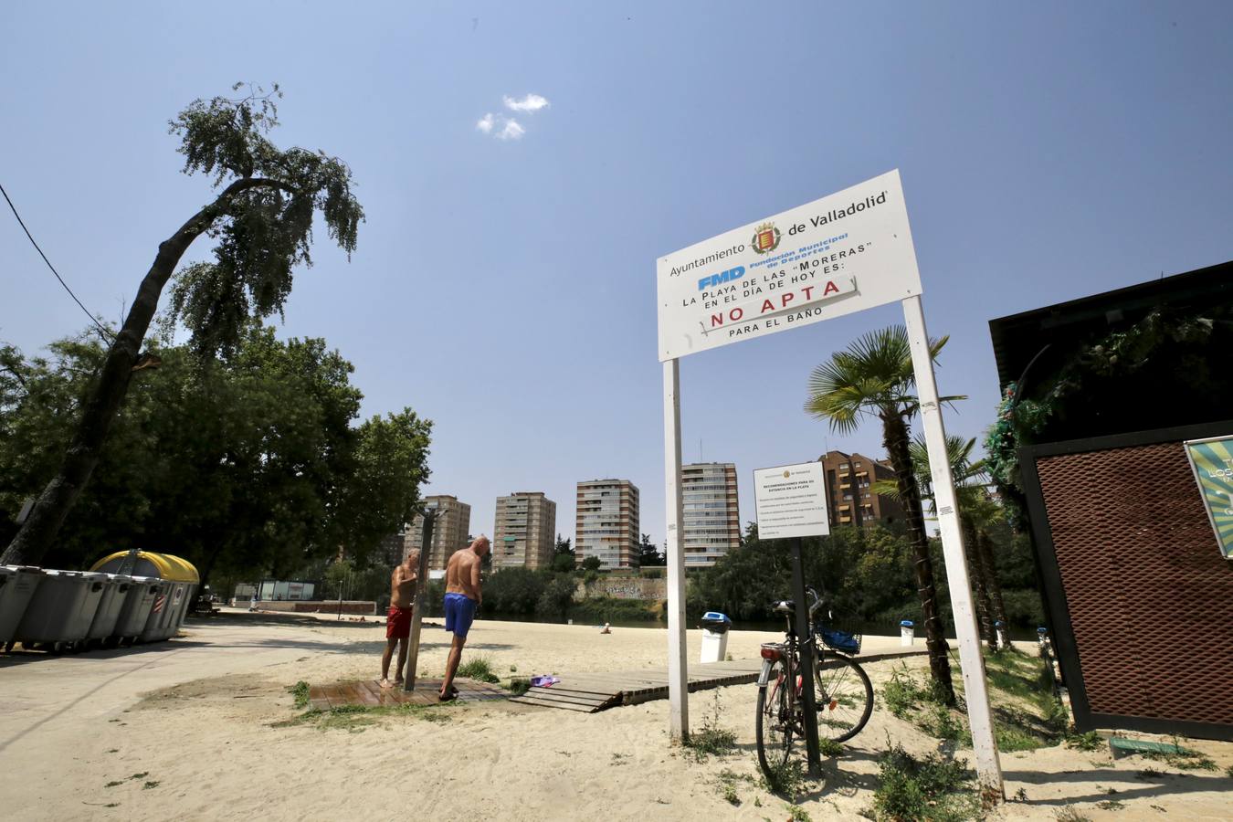 Fotos: El agua del Pisuerga en las Moreras, no apta para el baño