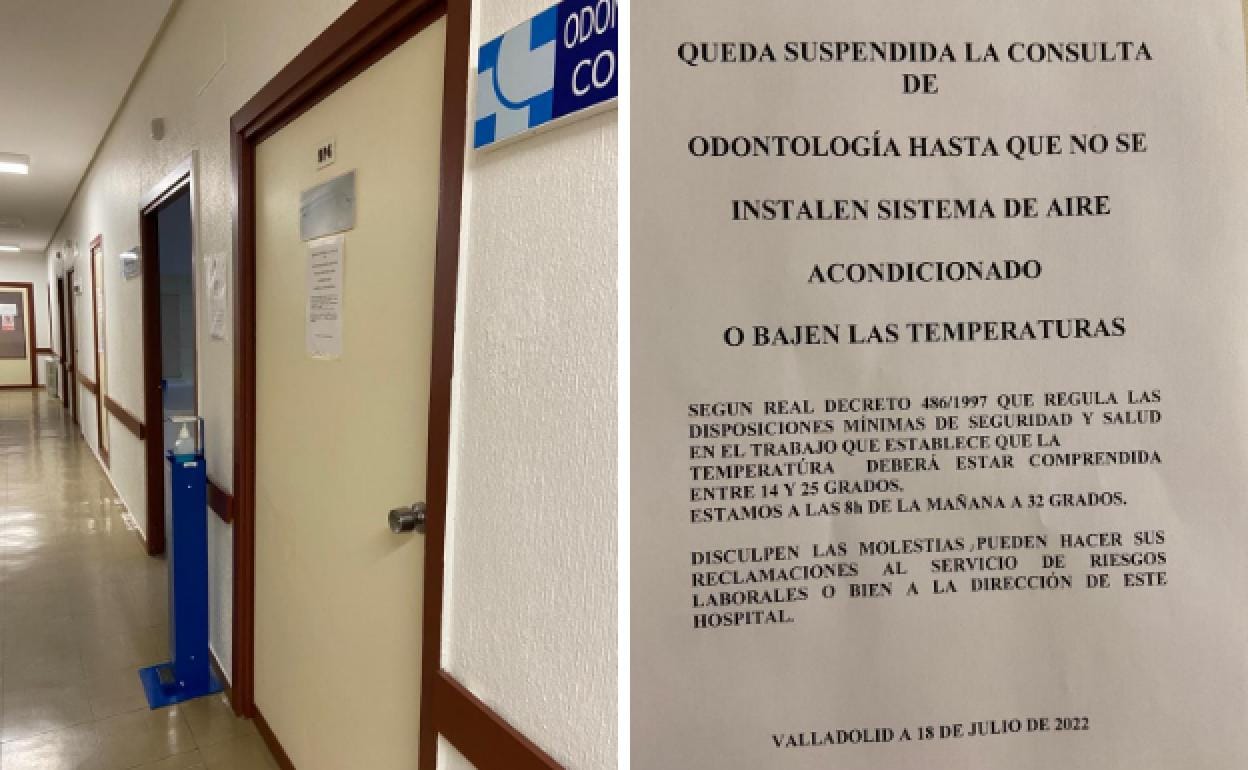 Consulta con el cartel y detalle de la normativa que indica la clausura de las consultas. 