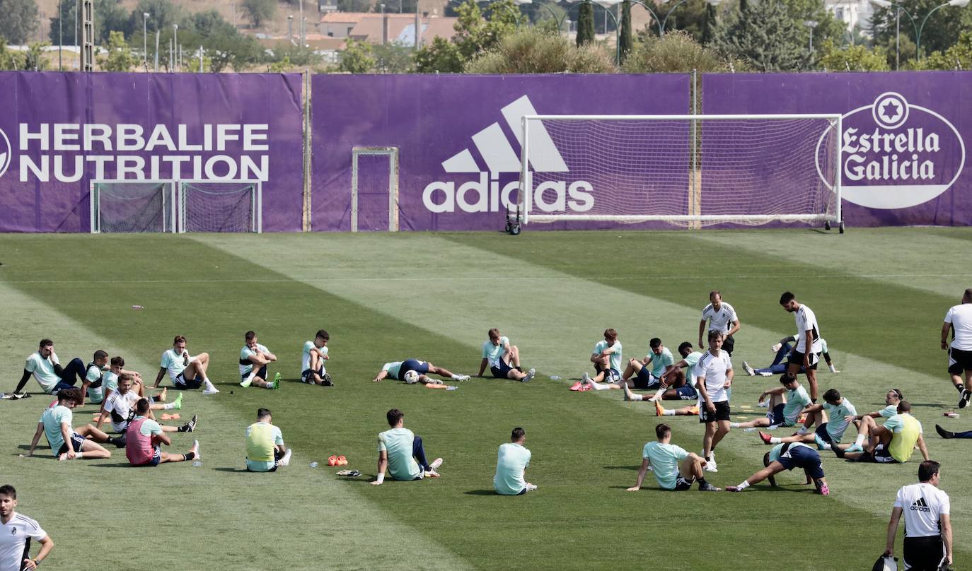 Fotos: Entrenamiento del Real Valladolid