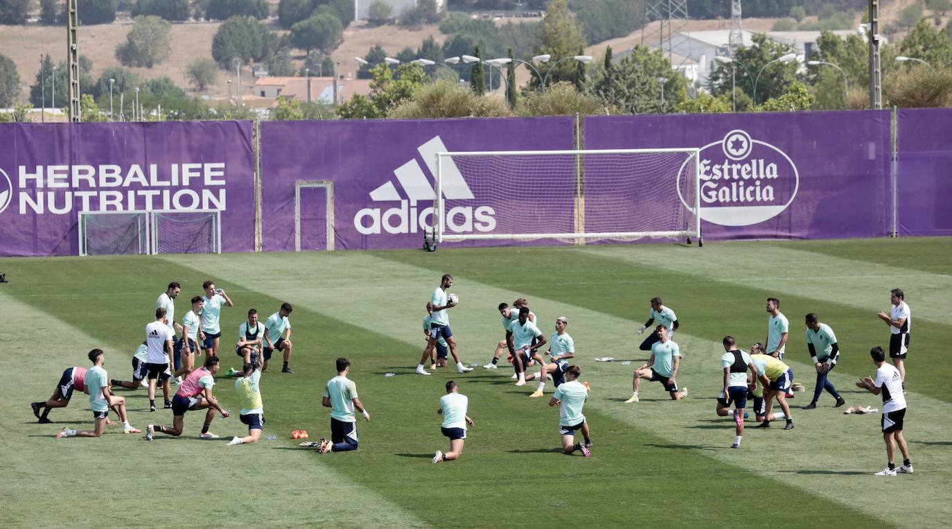 Fotos: Entrenamiento del Real Valladolid