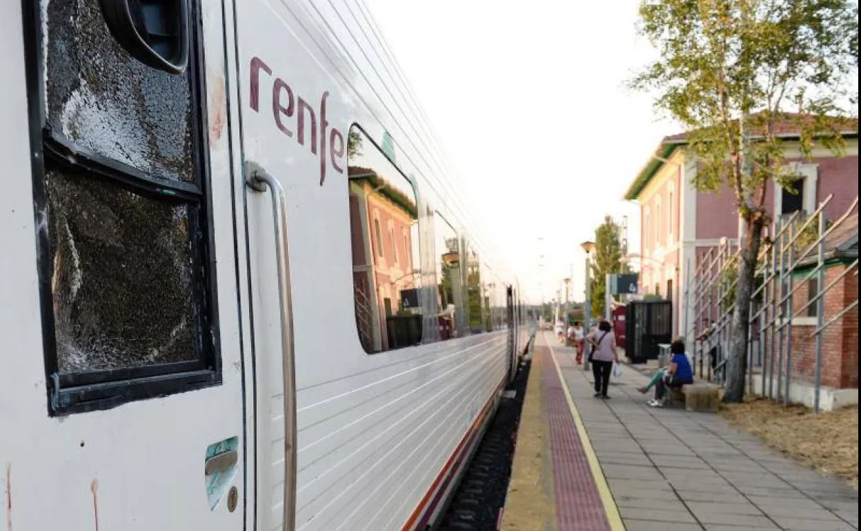 Prisión provisional sin fianza para el pasajero que agredió al revisor de  un tren en Viana | El Norte de Castilla