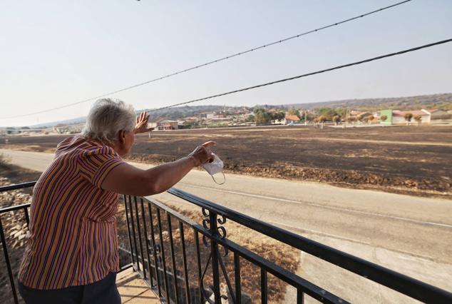 Fotos: San Martín de Tábara: El día después al voraz incendio