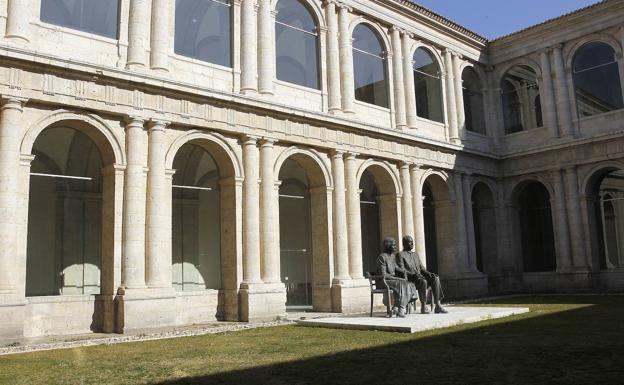 El claustro del museo del Patio Herreriano. 