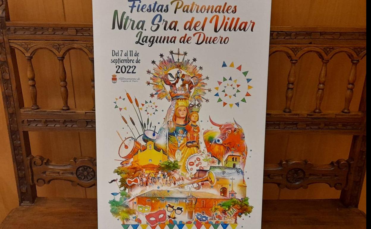 El cartel anunciador de las fiestas. 