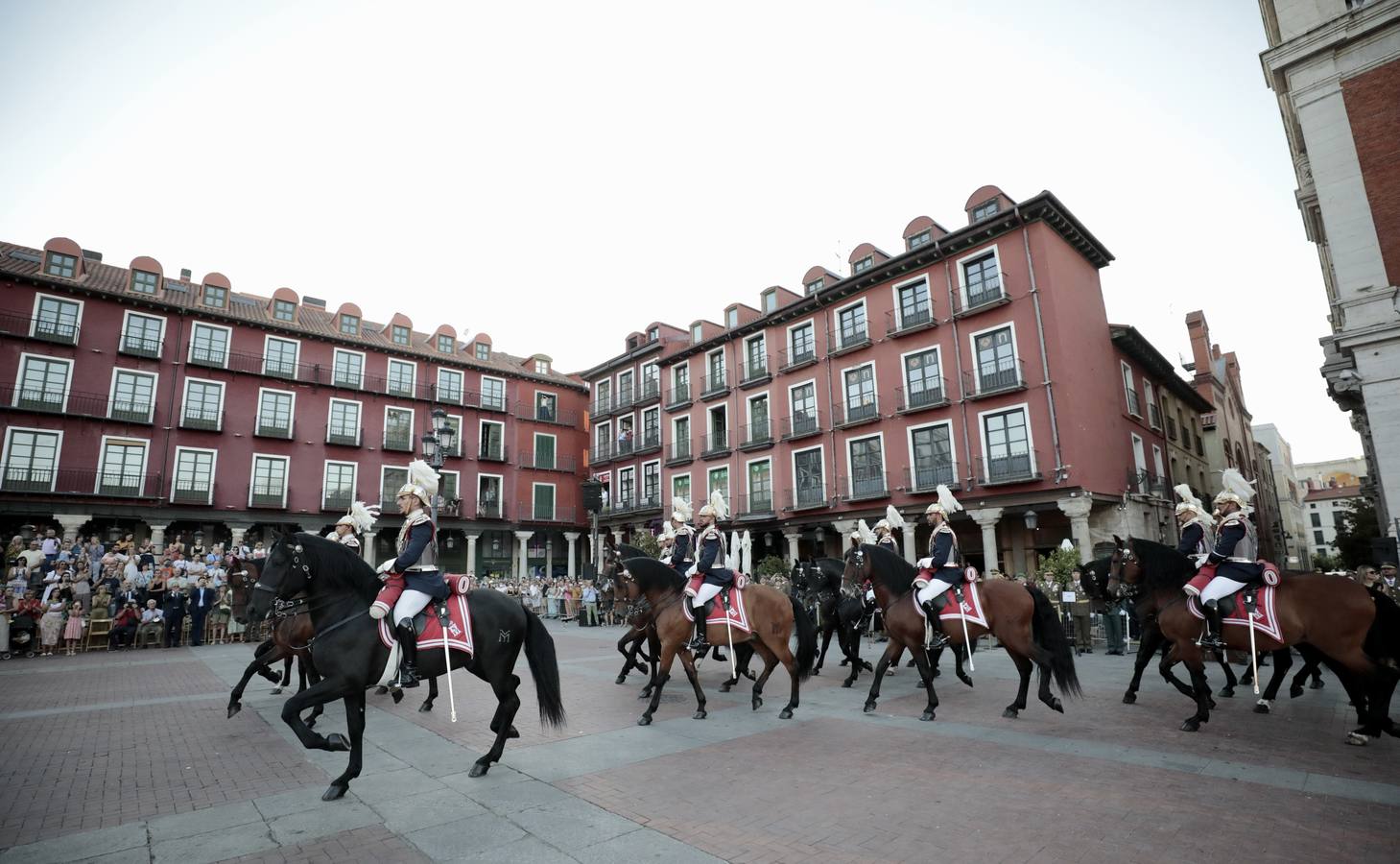 Fotos: Parada militar en honor a Santiago Apóstol en la Plaza Mayor de Valladolid