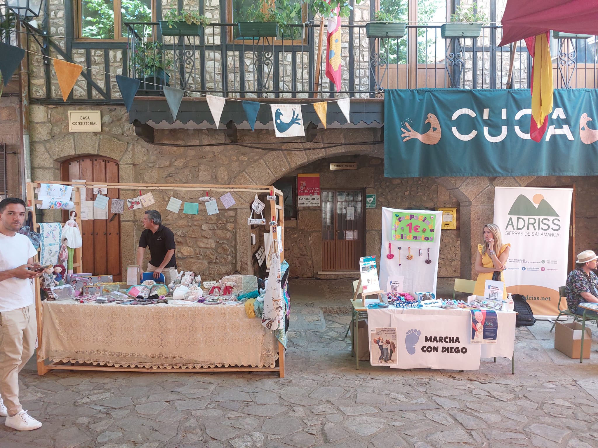 Una de las activiades musicales del festival CUCA.