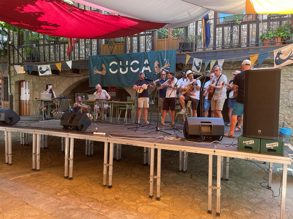 Una de las activiades musicales del festival CUCA.