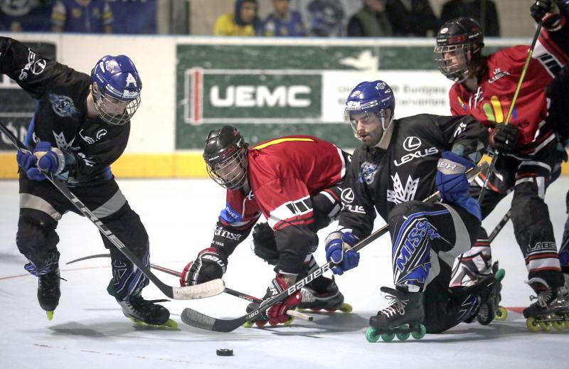 Partido de Hockey Línea en Canterac.