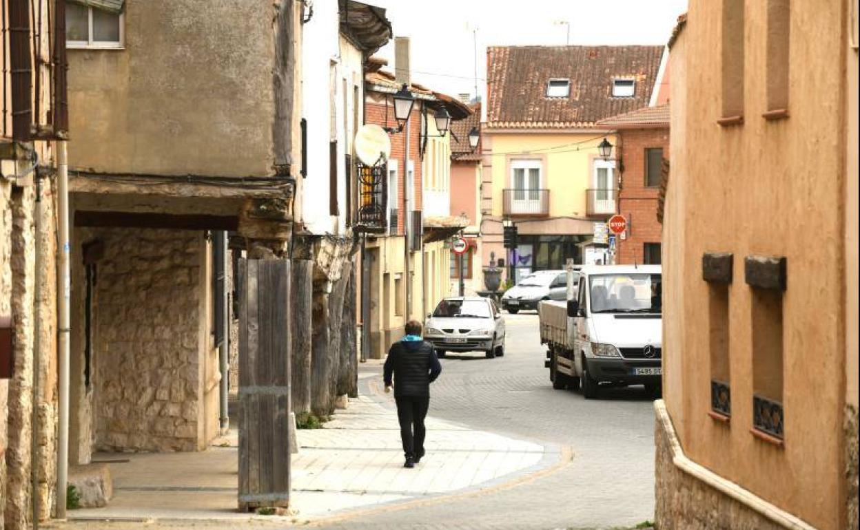 Calle de Traspinedo, en una imagen de archivo.