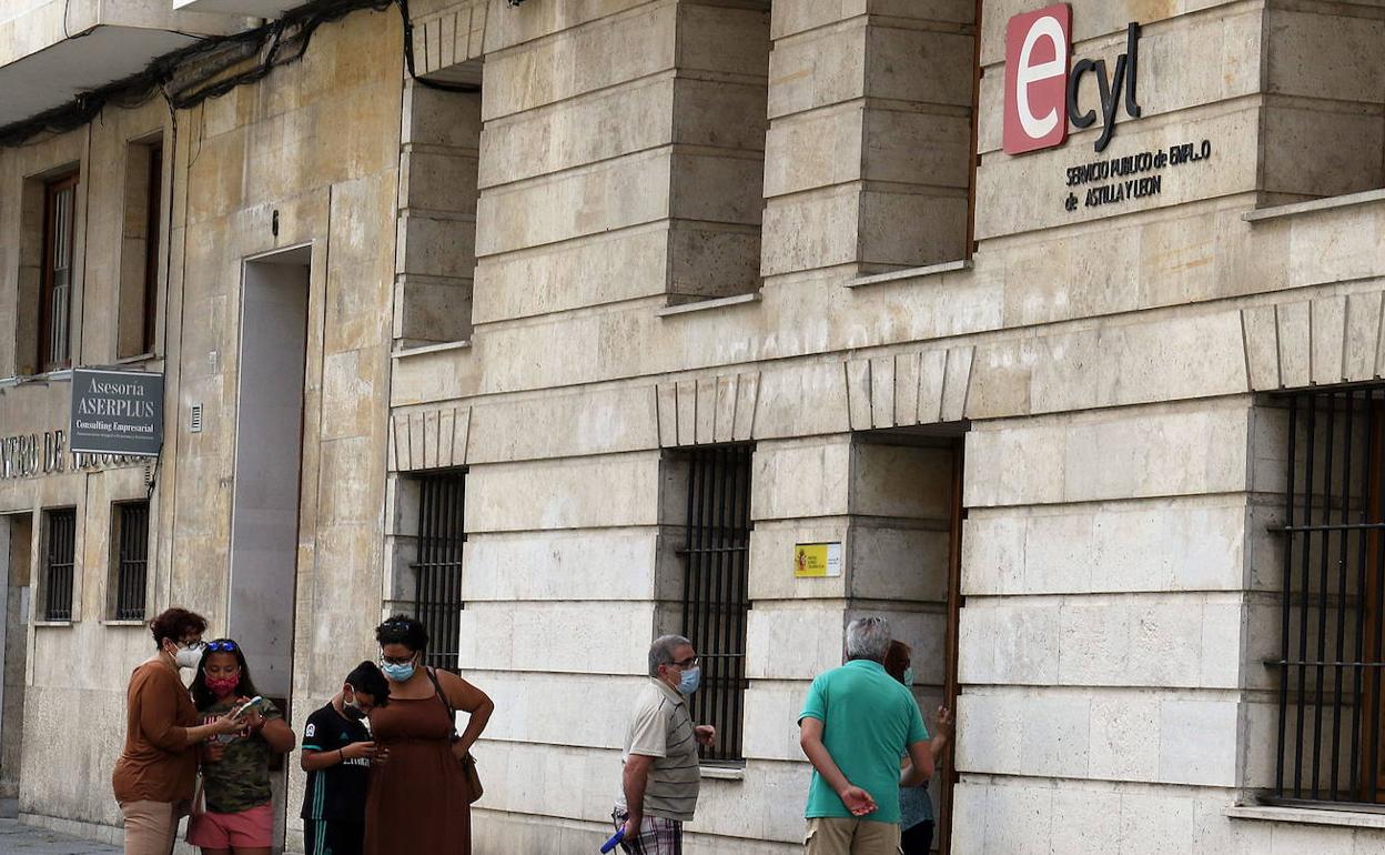 Oficina del Ecyl de Valladolid. 