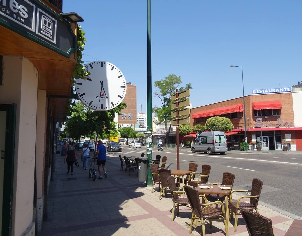 Bar Amberes junto a la estación de autobuses.