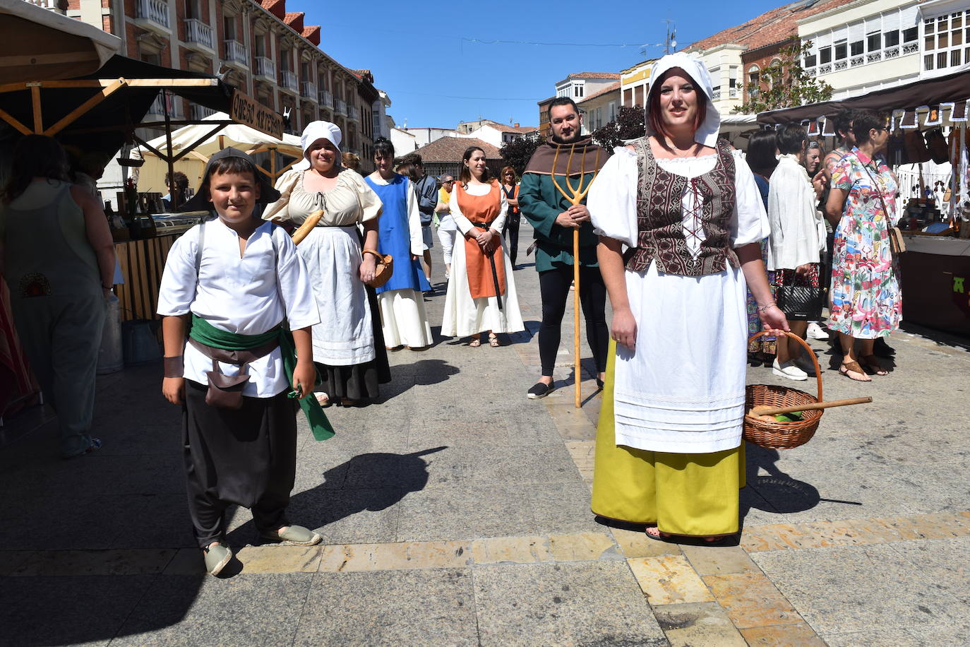 El 29 de julio de 1522 el monarca visitó la villa norteña y fue recibido por el Marqués de Aguilar y su esposa. 
