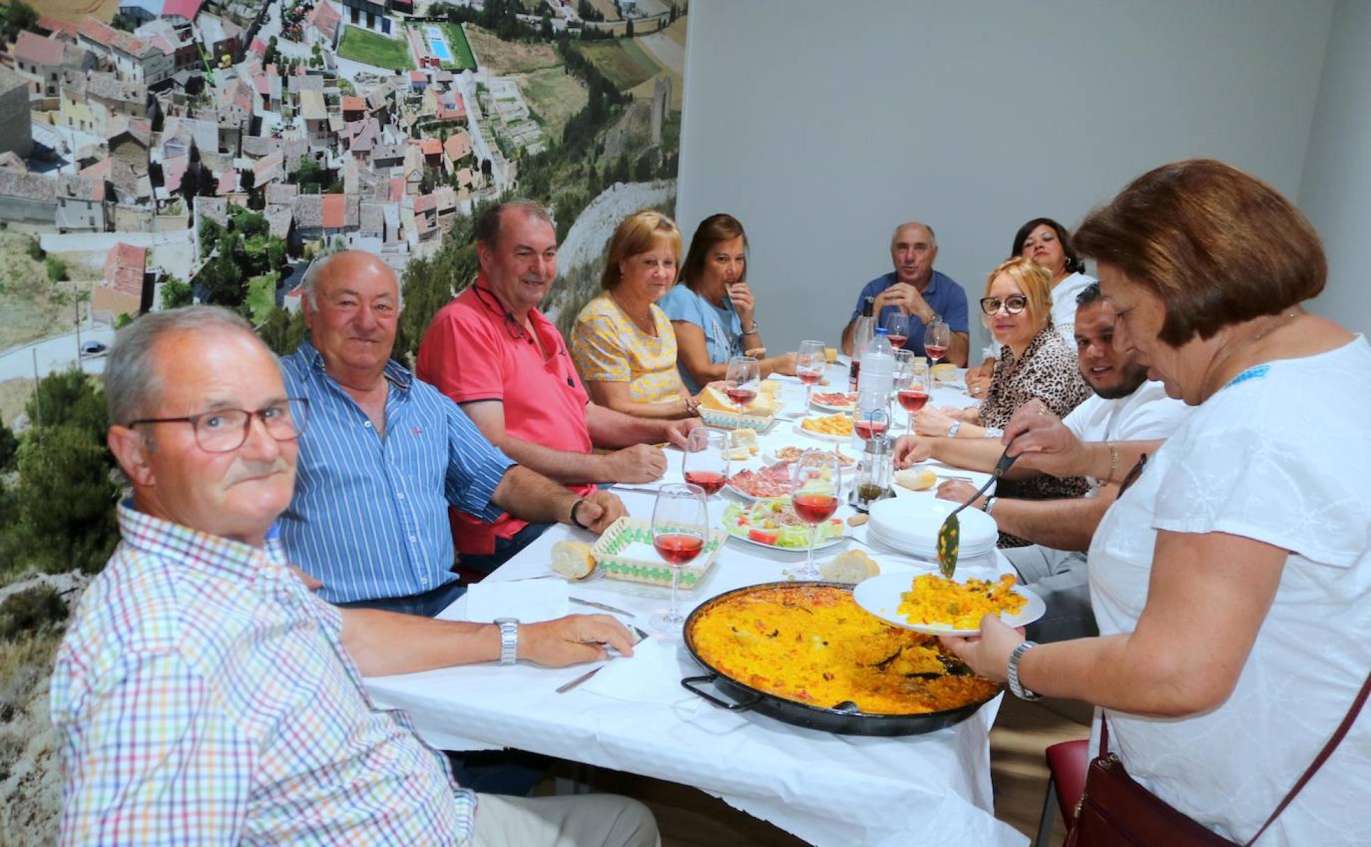 Paella solidaria en Hornillos de Cerrato. 