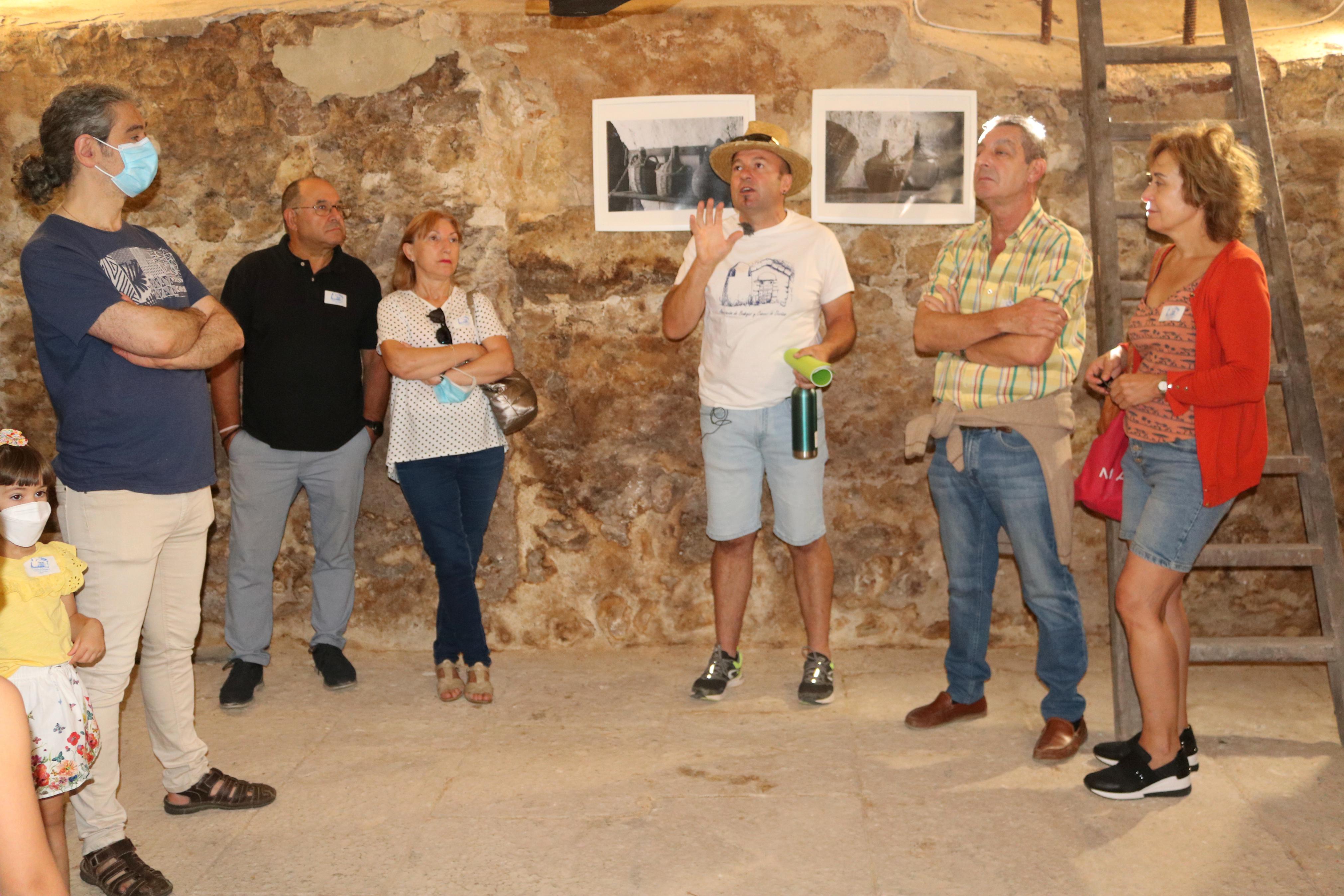 El patrimonio subterráneo es uno de los atractivos turísticos de la comarca del Cerrato