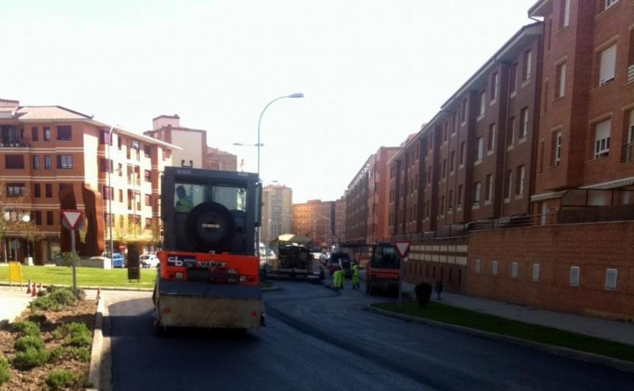 Campaña de asfaltado