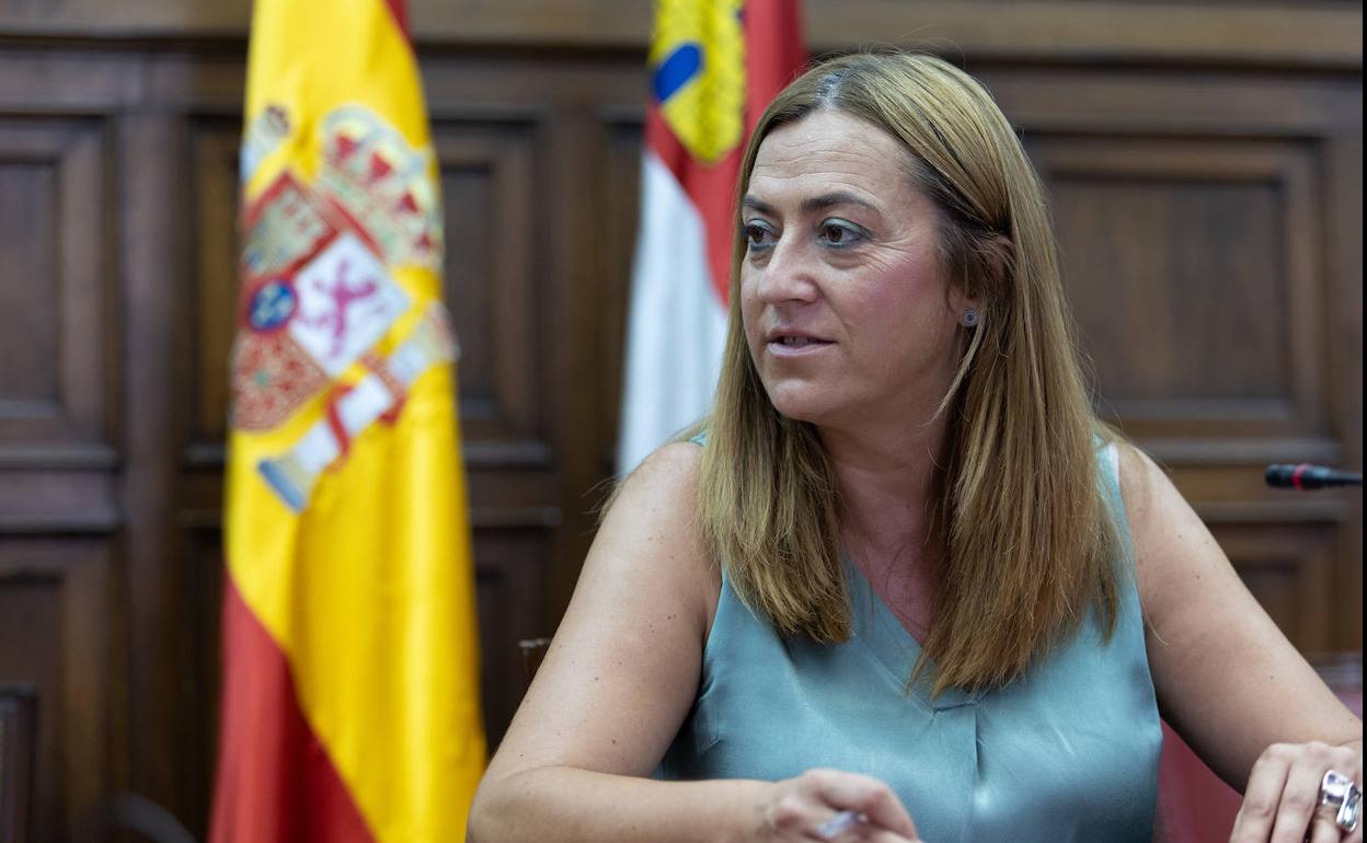 La delegada del Gobierno, Virginia Barcones. 
