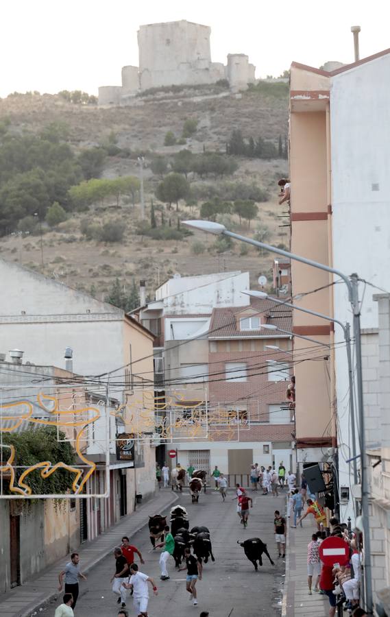 Fotos: Primer encierro de las fiestas de Íscar