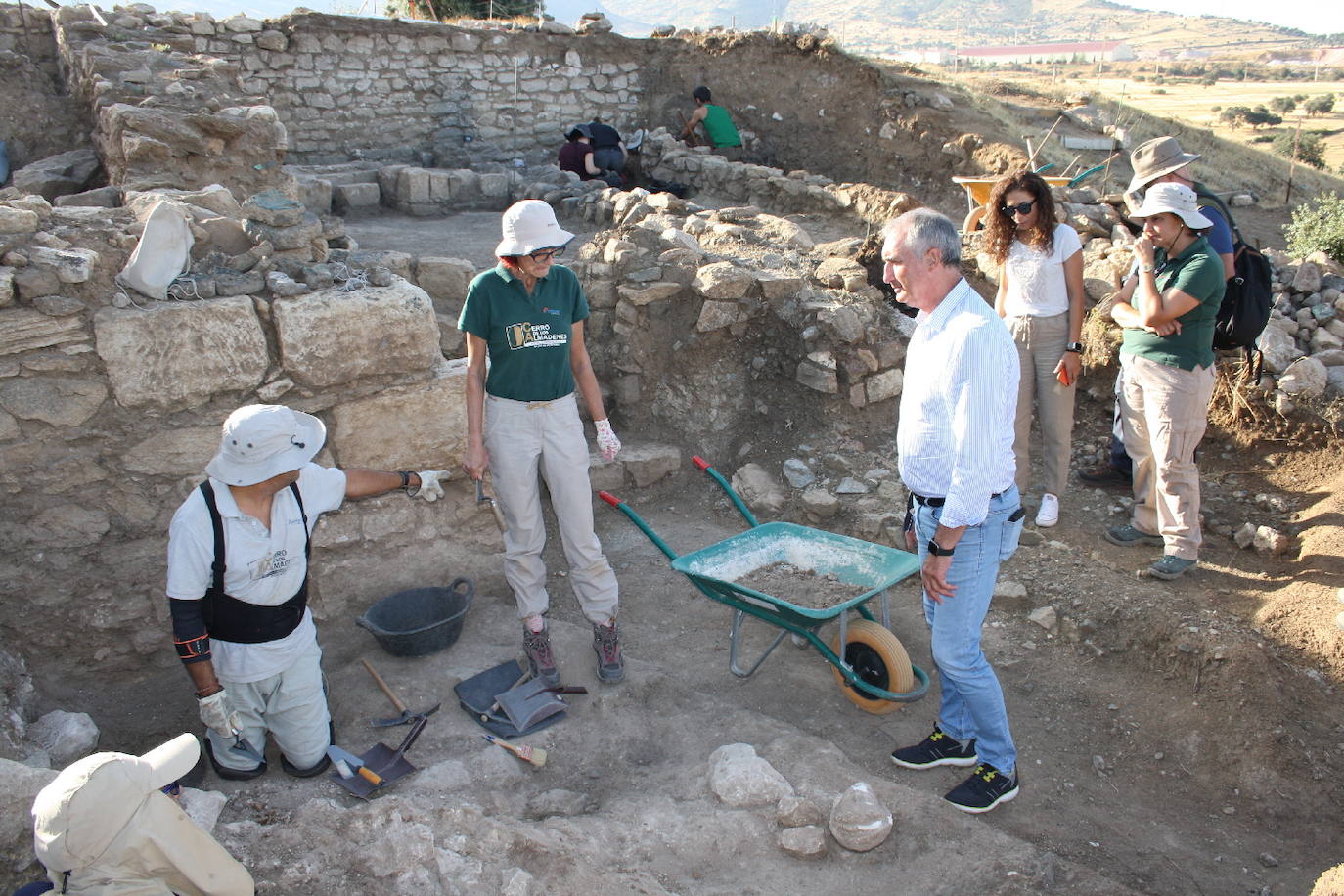 Visita al Cerro de los Almadenes, en Otero de Herreros.