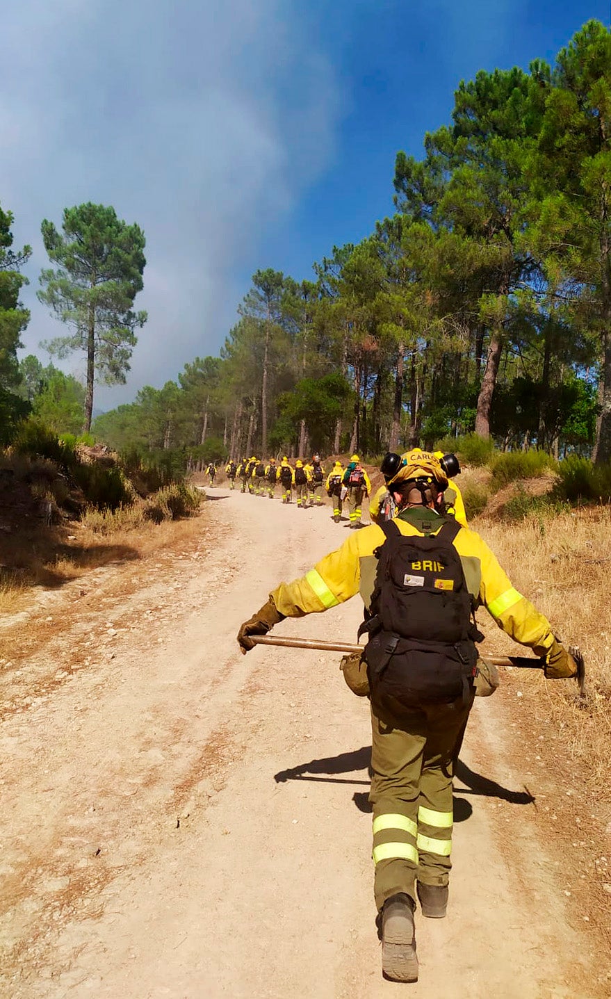 Fotos: Incendio en Santa Cruz del Valle