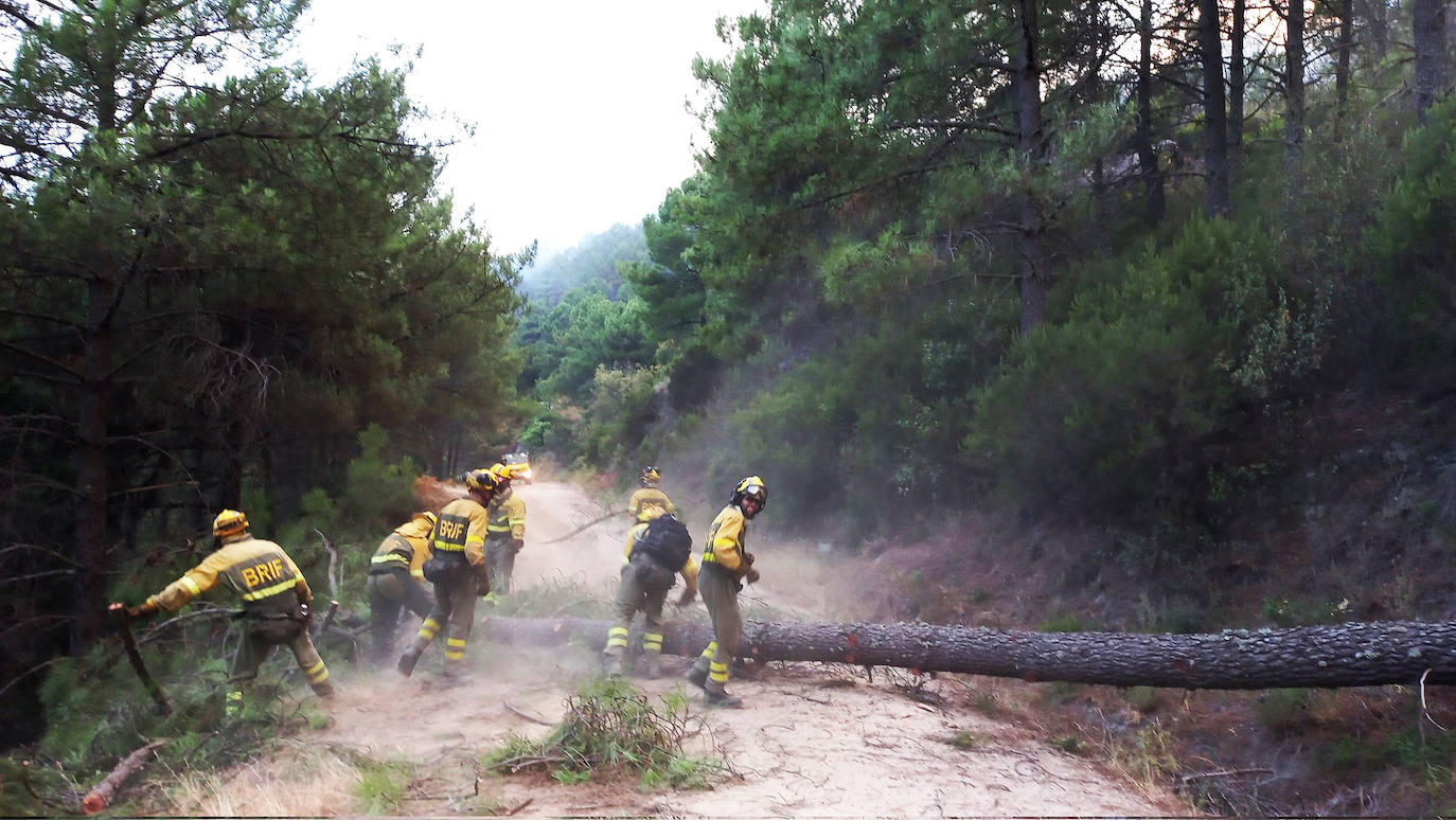 Fotos: Incendio en Santa Cruz del Valle