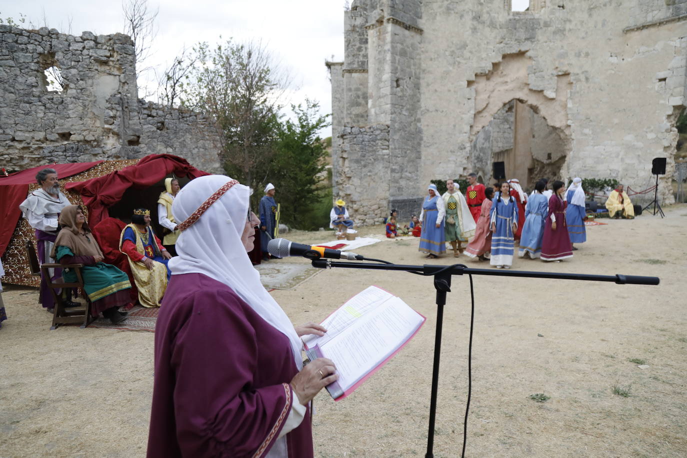 Recreación este domingo del origen del monasterio de la Armedilla.