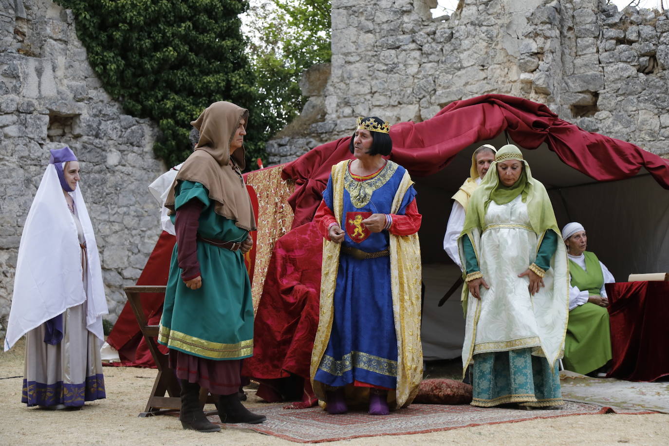 Recreación este domingo del origen del monasterio de la Armedilla.