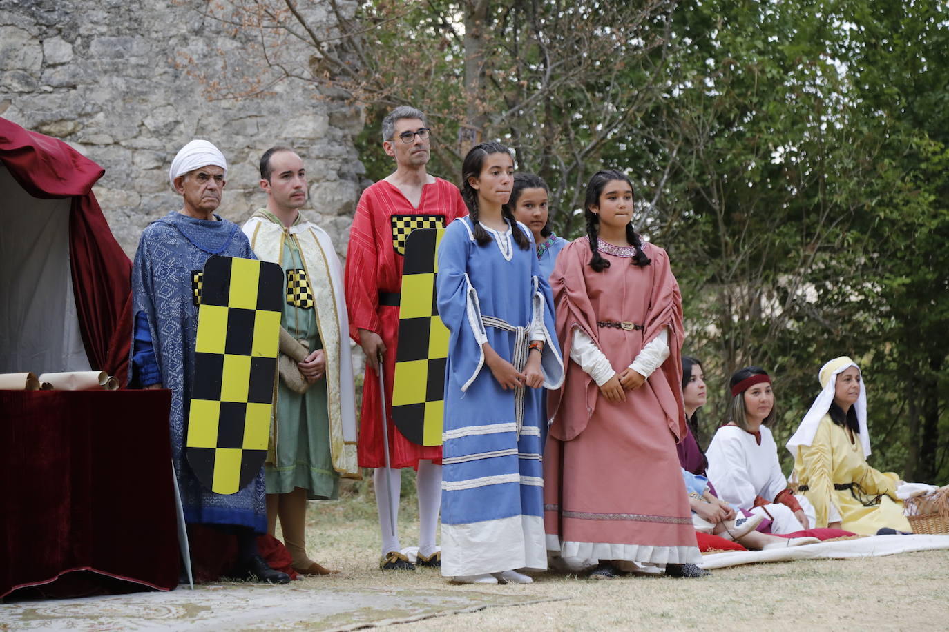 Recreación este domingo del origen del monasterio de la Armedilla.