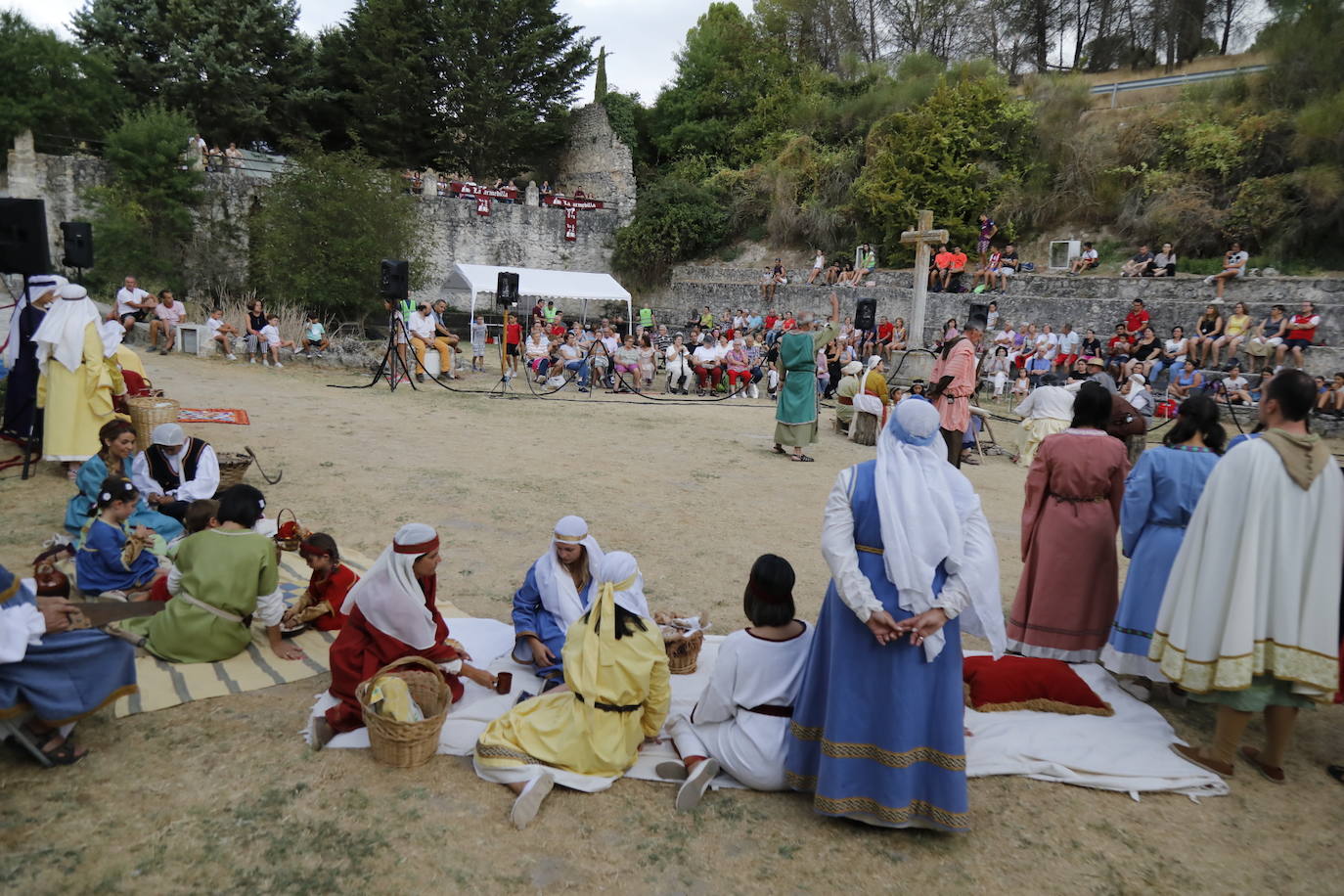 Recreación este domingo del origen del monasterio de la Armedilla.