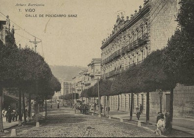 Imagen secundaria 1 - El vallisoletano que transformó la ciudad de Vigo