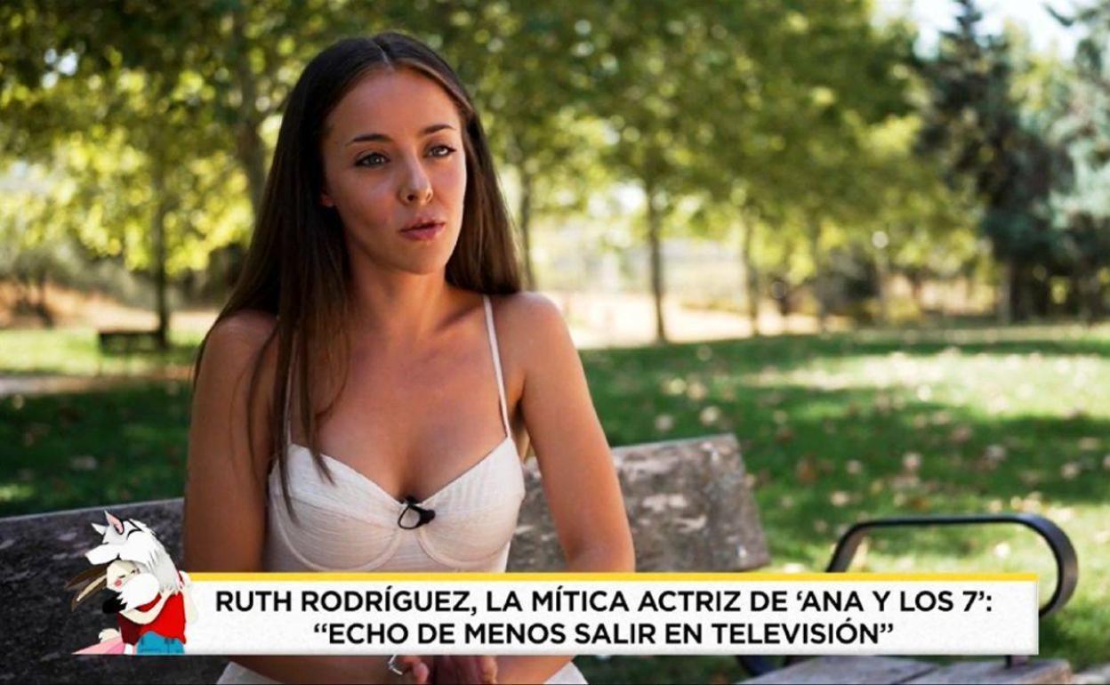 Ruth Rodríguez, Lucía en 'Ana y los 7'. 