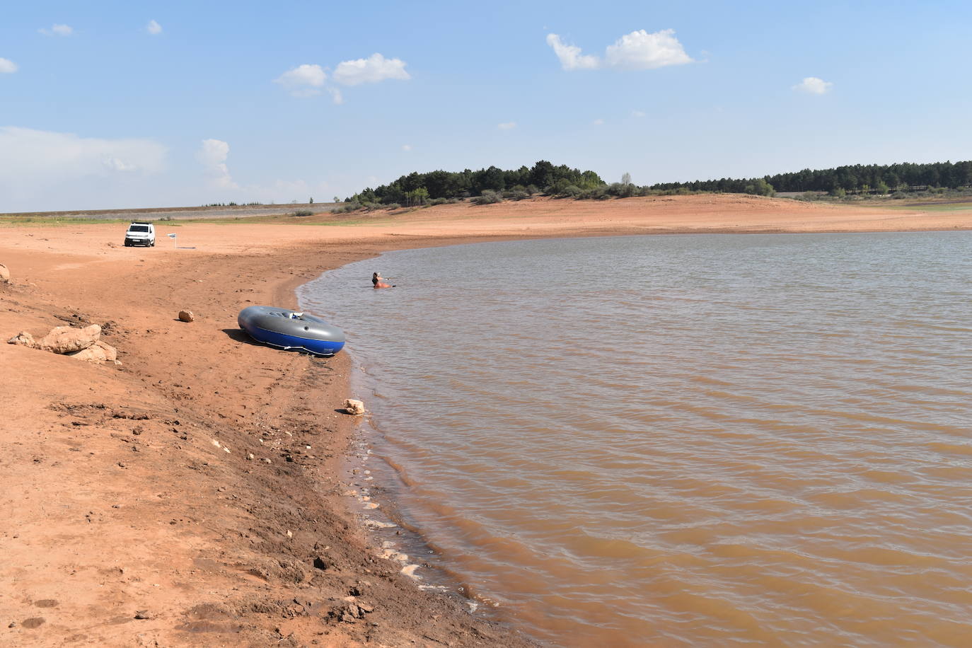 Fotos: La sequía muestra signos alarmantes en el pantano de Aguilar