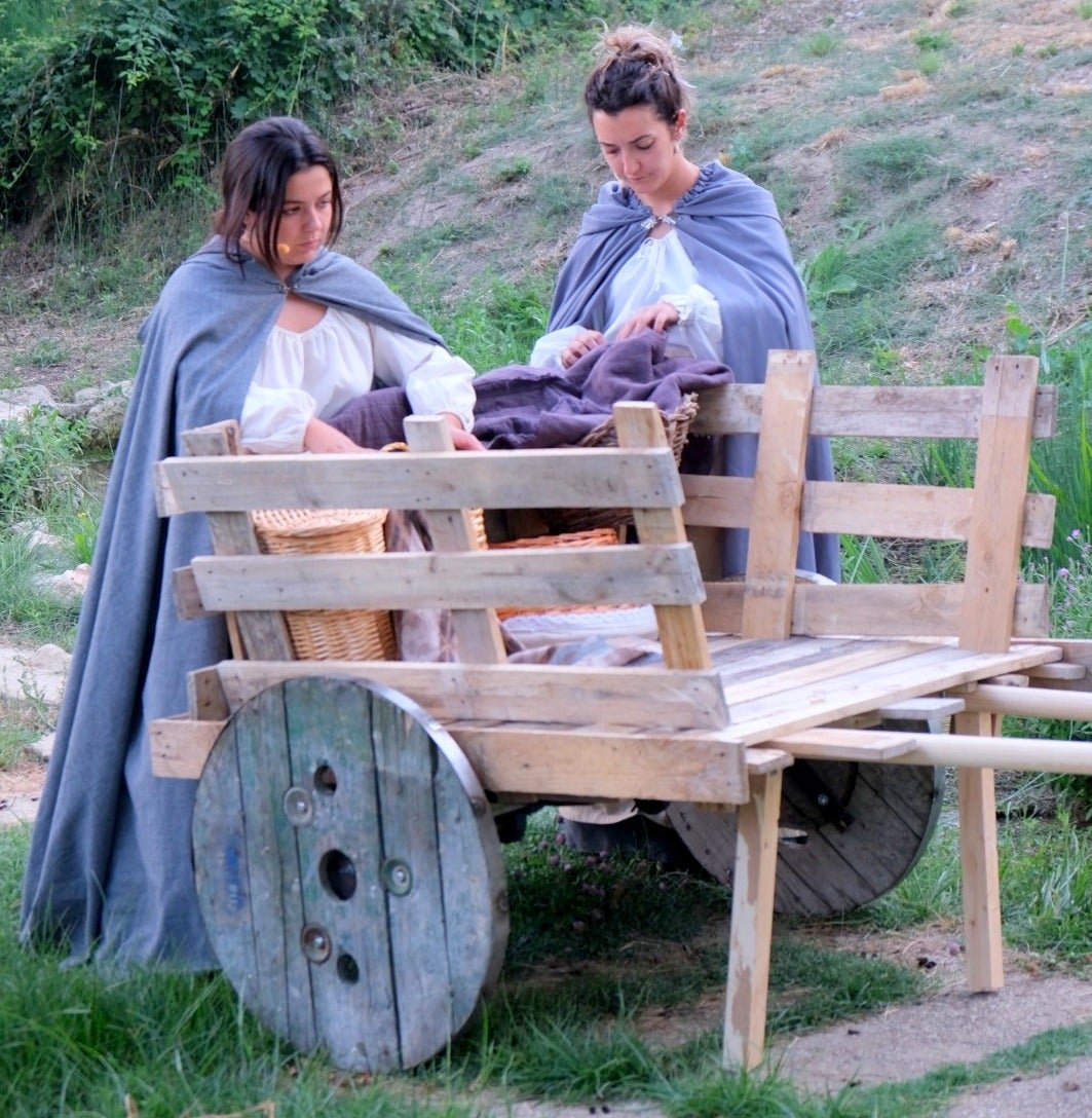 El Canal de Castilla fue el margo elegido para la ruta teatralizada en Villamuriel de Cerrato