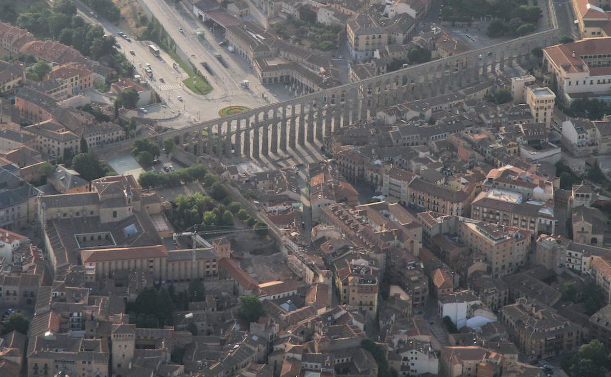 Casco histórico de Segovia.